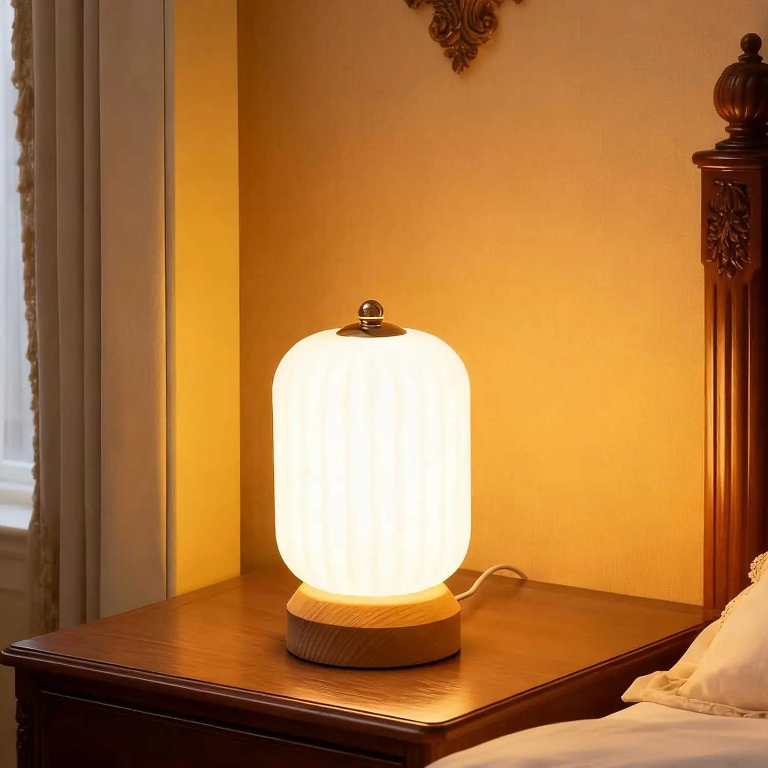 Современная деревянная настольная LED-лампа, диммируемая, 3 цвета, ночник для декора спальни, уникальный подарок
Современная деревянная настольная LED-лампа, диммируемая, 3 цвета, ночник для декора спальни, уникальный подарок