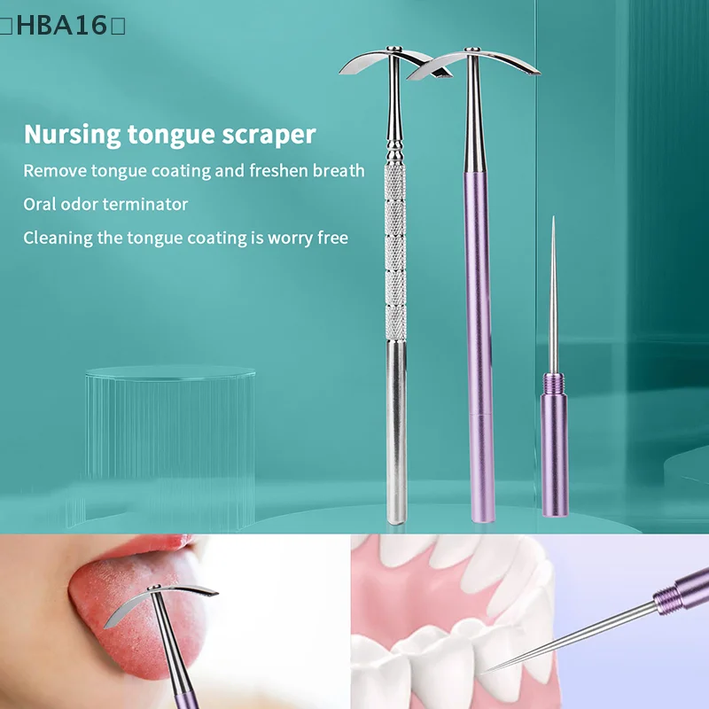 Premium Stainless Steel Tongue Scraper Cleaner For Adults & Kids Portable Stainless Steel Tongue Scrapers With Hidden Toothpick
Premium Stainless Steel Tongue Scraper Cleaner For Adults & Kids Portable Stainless Steel Tongue Scrapers With Hidden Toothpick