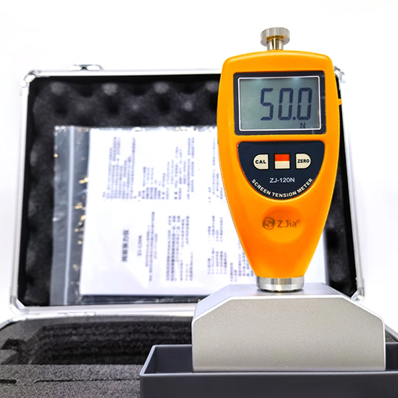 Zhijia ZJ-120N Digital Display Screen Tensimeter Steel Mesh Digital High Precision Screen Tensimeter 7-50N
Zhijia ZJ-120N Digital Display Screen Tensimeter Steel Mesh Digital High Precision Screen Tensimeter 7-50N