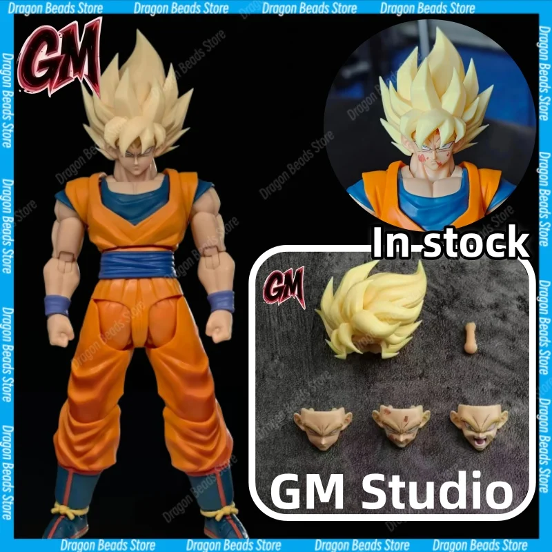 【ship Immediately】Dragon Ball SHF GM Studio Goku Head Sculpture Accessory Pack Bleached Hair Solid Color Version Normal 1/12
【ship Immediately】Dragon Ball SHF GM Studio Goku Head Sculpture Accessory Pack Bleached Hair Solid Color Version Normal 1/12