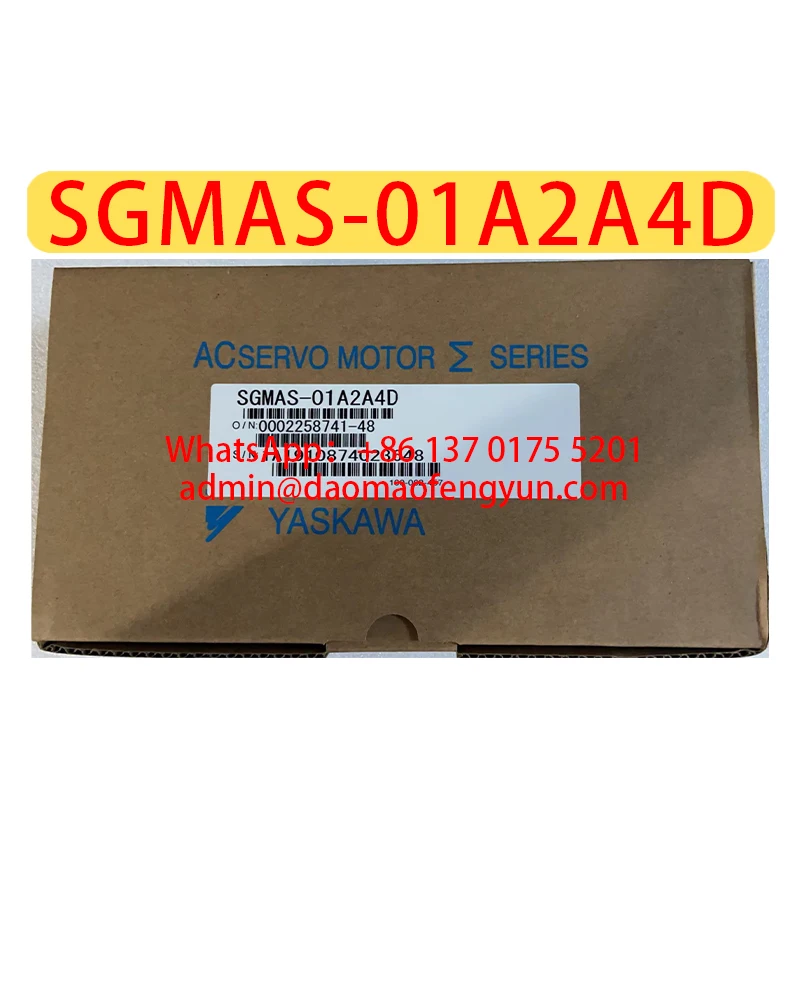 SGMAS-01A2A4D Совершенно новый серводвигатель, оригинальный, быстрая доставка, SGMAS 01A2A4D
SGMAS-01A2A4D Совершенно новый серводвигатель, оригинальный, быстрая доставка, SGMAS 01A2A4D