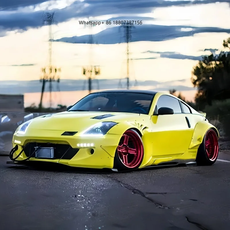 ROCKY BUNNY Style Fiberglass FRP Wide Body Kit Bumper for 2003-2008 forNissan 350Z Z3
ROCKY BUNNY Style Fiberglass FRP Wide Body Kit Bumper for 2003-2008 forNissan 350Z Z3