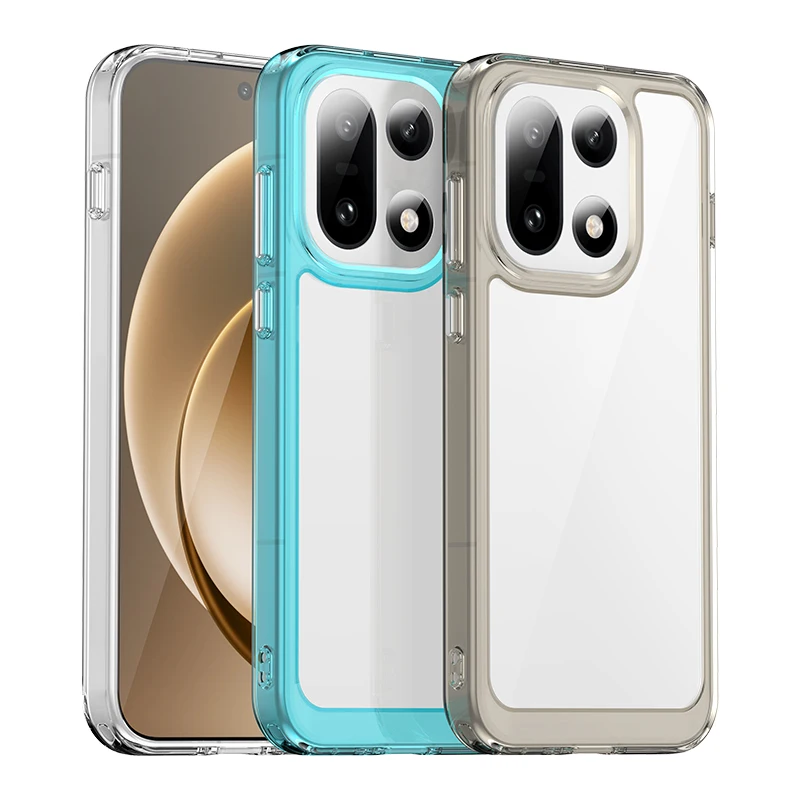 funda For OnePlus 15 Case ELVEV Clear Hard PC + Soft TPU Bumper Transparent Back Phone Cover
funda For OnePlus 15 Case ELVEV Clear Hard PC + Soft TPU Bumper Transparent Back Phone Cover