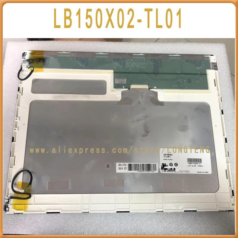 LM150X08-TL01 LM150X08(TL)(01) 15" 1024*768 TFT-LCD Screen
LM150X08-TL01 LM150X08(TL)(01) 15" 1024*768 TFT-LCD Screen