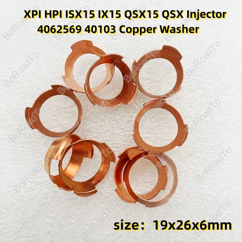 20 шт. дизельный инжектор Common Rail XPI HPI ISX15 IX15 QSX15 QSX инжектор 4062569 40103 Медная шайба для Cummins
20 шт. дизельный инжектор Common Rail XPI HPI ISX15 IX15 QSX15 QSX инжектор 4062569 40103 Медная шайба для Cummins