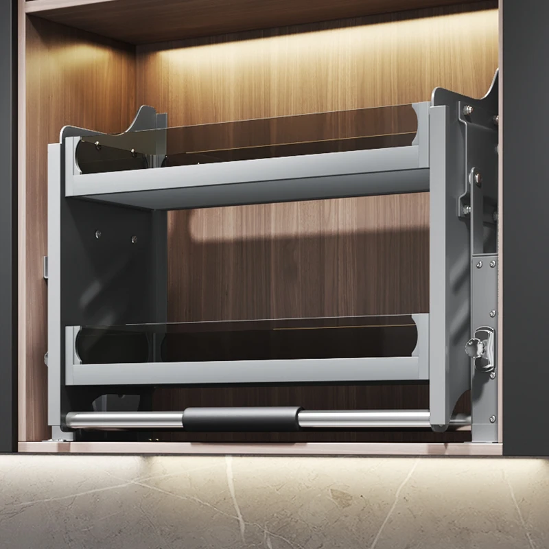 Dropout Pull Down Spice Rack Space Save Metal Pull-Out Down Shelves Elevator Lifting Basket
Dropout Pull Down Spice Rack Space Save Metal Pull-Out Down Shelves Elevator Lifting Basket