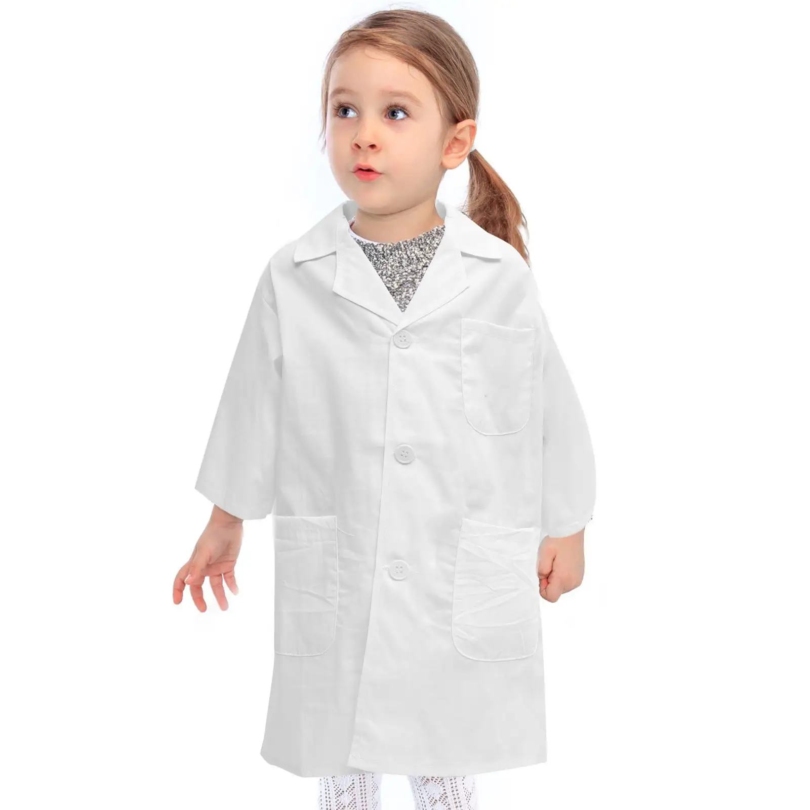 Lab Gown Kids Children's Coat Washable Outfits Toddler role-play ClothesChildren Party Cosplay Costume supplies
Lab Gown Kids Children's Coat Washable Outfits Toddler role-play ClothesChildren Party Cosplay Costume supplies