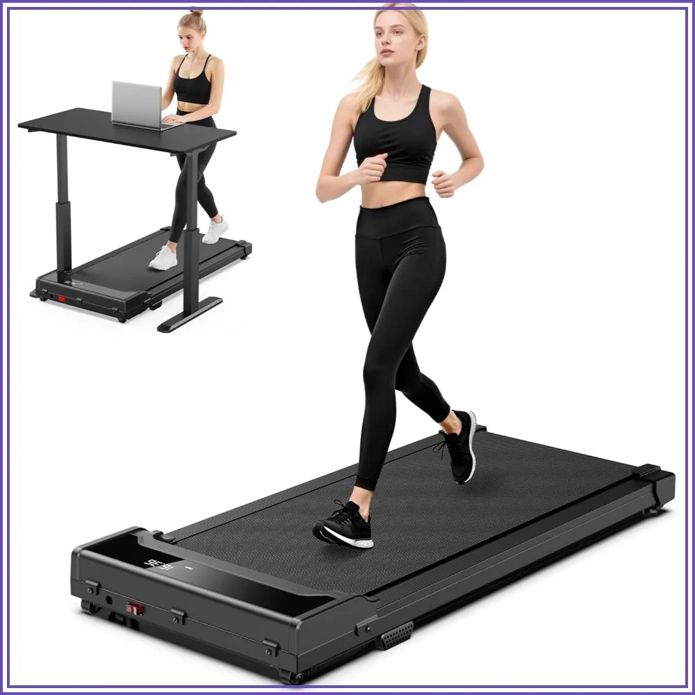 Walking Pad Treadmill for Home - Under Desk Walk Pad with Remote, 0.6-4.0 MPH, 220 lbs Capacity, Compact for Office
Walking Pad Treadmill for Home - Under Desk Walk Pad with Remote, 0.6-4.0 MPH, 220 lbs Capacity, Compact for Office