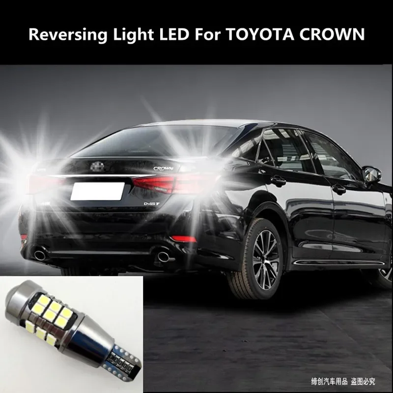 Автомобильный светодиодный фонарь заднего хода для Toyota Crown 2005-2017 T15 15W 6000K, вспомогательная лампа, модификация Crown
Автомобильный светодиодный фонарь заднего хода для Toyota Crown 2005-2017 T15 15W 6000K, вспомогательная лампа, модификация Crown