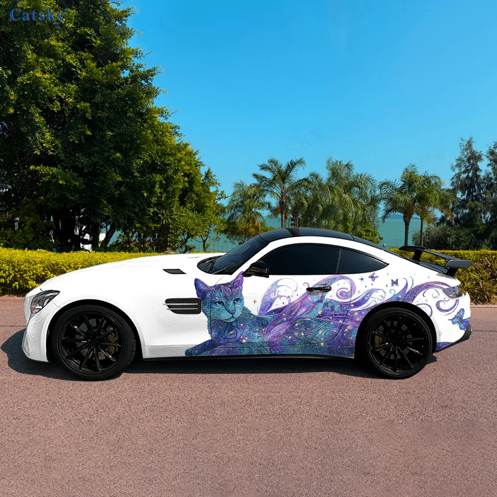 Фэнтезийная фиолетовая виниловая наклейка с крылатым котенком для автомобиля, самоклеящаяся наклейка из ПВХ, подходит для грузовиков, внедорожников, декор, автоаксессуары, подарок
Фэнтезийная фиолетовая виниловая наклейка с крылатым котенком для автомобиля, самоклеящаяся наклейка из ПВХ, подходит для грузовиков, внедорожников, декор, автоаксессуары, подарок