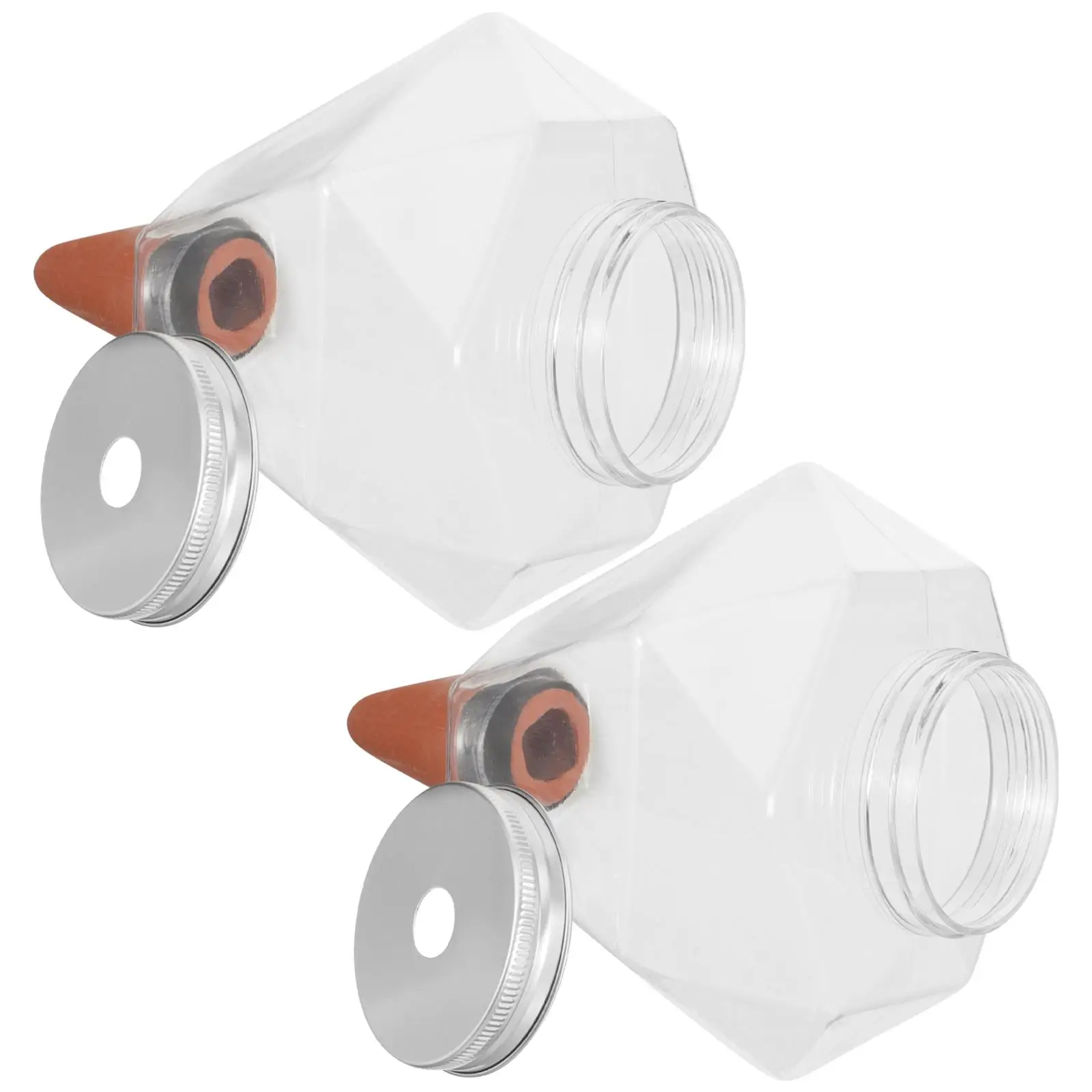 2 Pcs Watering Can 350ML Small Tiger Automatic Plant Waterer for Indoor Plants Garden Tools Plastic Vacation Waterer
2 Pcs Watering Can 350ML Small Tiger Automatic Plant Waterer for Indoor Plants Garden Tools Plastic Vacation Waterer