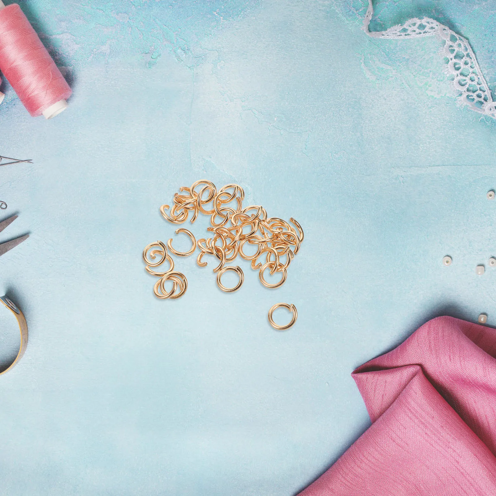 30pcs Chain Connector Links Heavy Duty Split Rings For Diy Jewelry Making Repair Craft Supplies Jump Ring Connecting Rings
30pcs Chain Connector Links Heavy Duty Split Rings For Diy Jewelry Making Repair Craft Supplies Jump Ring Connecting Rings