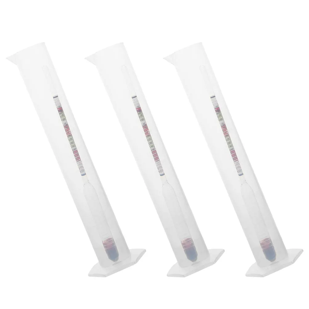 3 Sets Alcohol Meter Hydrometer for Home Brew 3in1 Glass Measure Sugar Content Specific Wine Making Beer Equipment
3 Sets Alcohol Meter Hydrometer for Home Brew 3in1 Glass Measure Sugar Content Specific Wine Making Beer Equipment