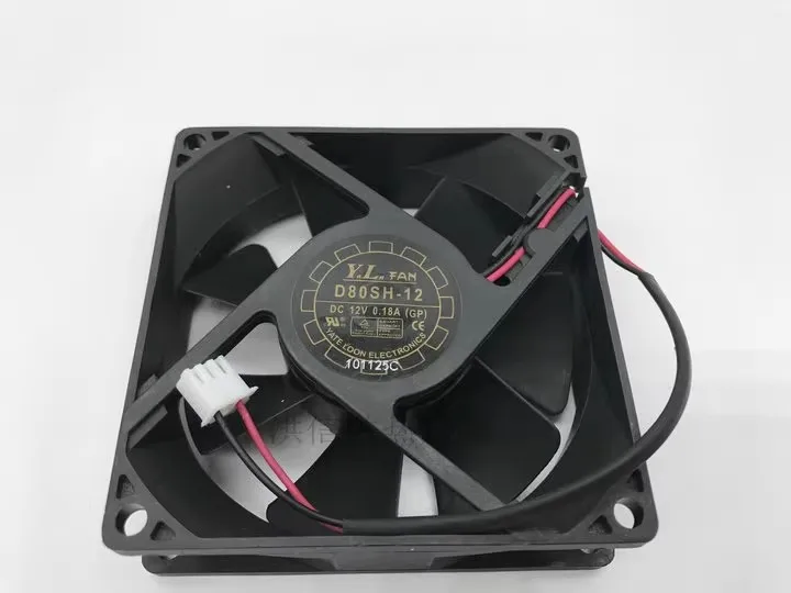 Free shipping Original 8025 D80SH-12 12V 0.18A chassis Power Mute 8CM fan 2-wire 3P
Free shipping Original 8025 D80SH-12 12V 0.18A chassis Power Mute 8CM fan 2-wire 3P