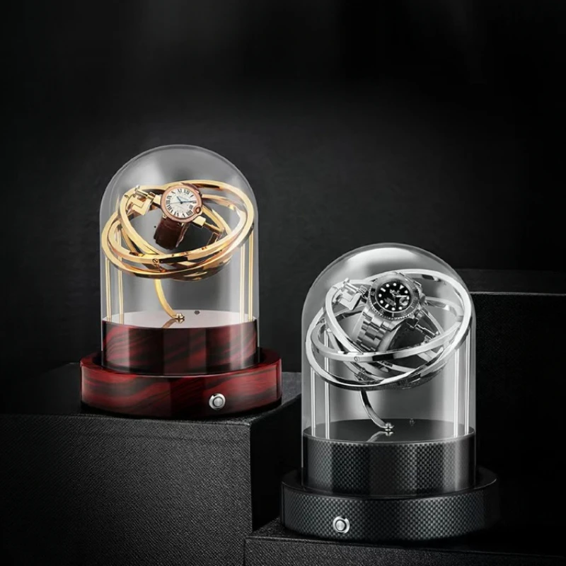 Top Rotating Watch Storage Box Organizer Personalized Automatic Mechanical Watch Winder with Zero Magnetism Watches Display Case
Top Rotating Watch Storage Box Organizer Personalized Automatic Mechanical Watch Winder with Zero Magnetism Watches Display Case