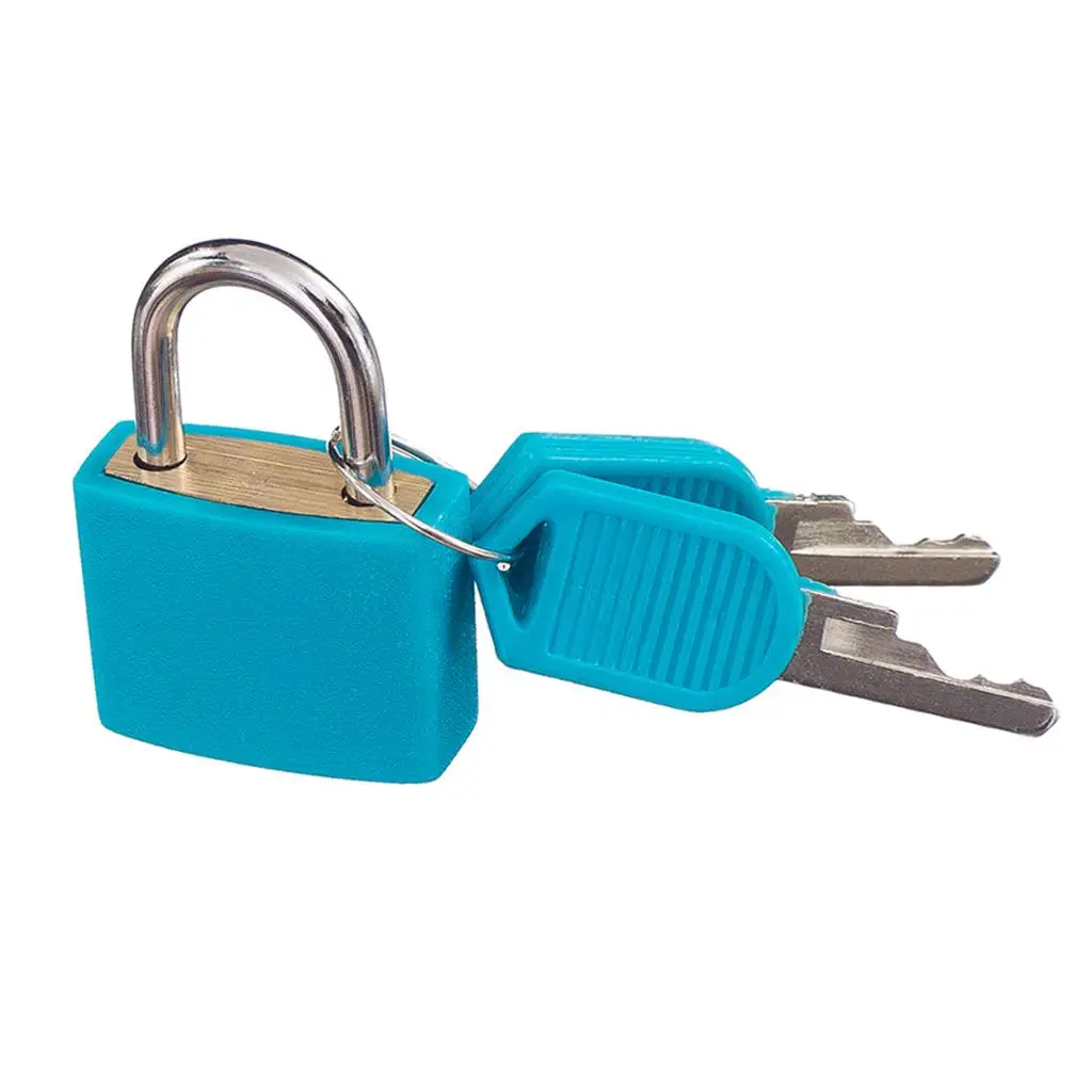 Suitcase Lock Mini Brass Padlock Plastic Security Bag Lock Set for Travel Backpacks and Lockers
Suitcase Lock Mini Brass Padlock Plastic Security Bag Lock Set for Travel Backpacks and Lockers