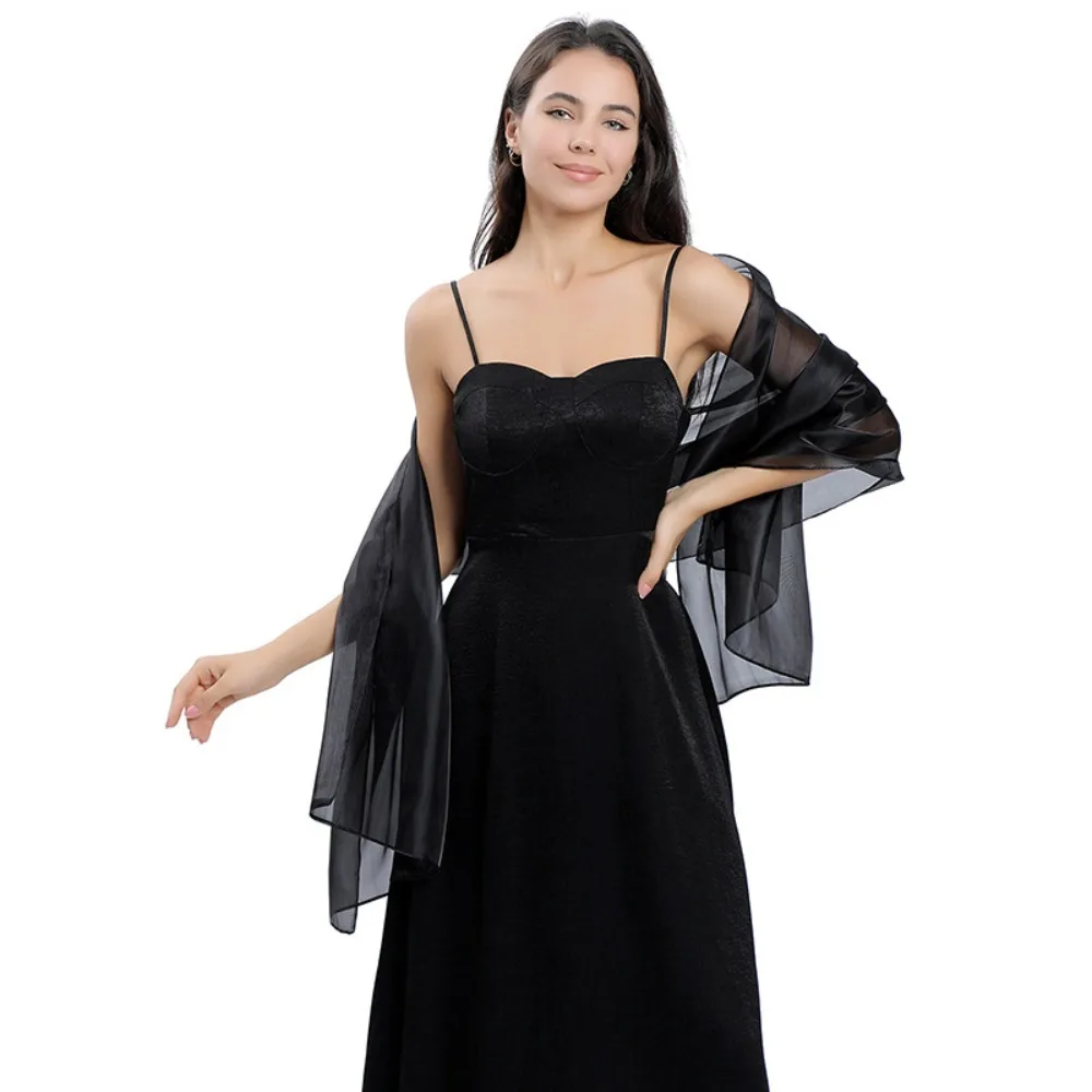 Fashion Pure Color Scarf Bridal Bridesmaid Evening Dresses Shawl Wedding Party Satin Headscarf Women
Fashion Pure Color Scarf Bridal Bridesmaid Evening Dresses Shawl Wedding Party Satin Headscarf Women