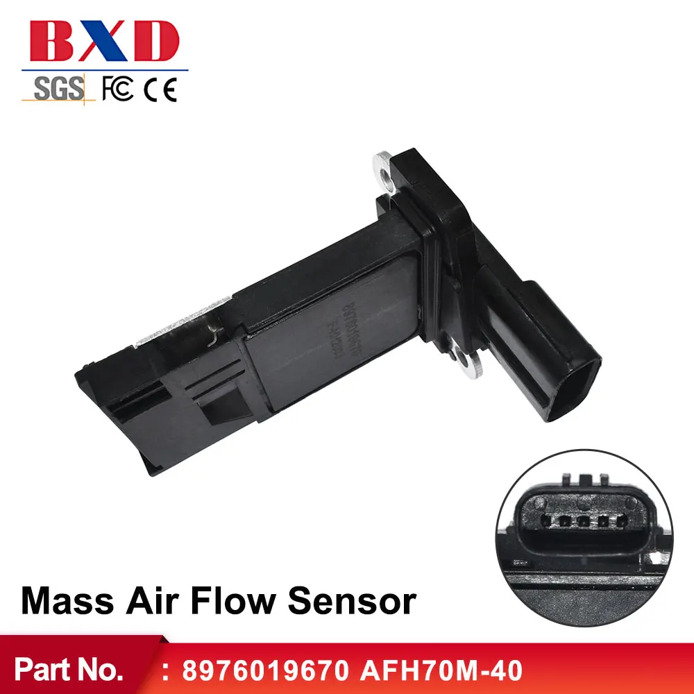 High Quality Mass Air Flow Sensor 8976019670 AFH70M-40 For Toyoto Chevrolet Isuzu D-Max Pickup 2.5 DiTD 3.0 D 4x4 N-Serie Rodeo
High Quality Mass Air Flow Sensor 8976019670 AFH70M-40 For Toyoto Chevrolet Isuzu D-Max Pickup 2.5 DiTD 3.0 D 4x4 N-Serie Rodeo
