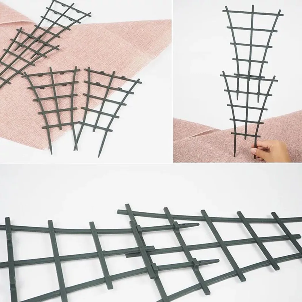 2pcs Plant Support Frame 9.84in Plastic Green Garden Plant Climbing Trellis Vegetables Flowers Tie Support Plant Pot Frame
2pcs Plant Support Frame 9.84in Plastic Green Garden Plant Climbing Trellis Vegetables Flowers Tie Support Plant Pot Frame