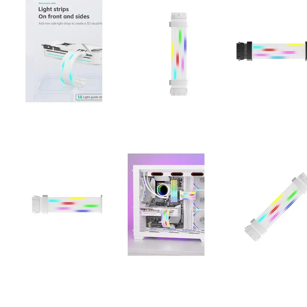 Игровой ПК Argb Power Cord Гибкий силиконовый проволочный управление беспроводным освещением A4WF
Игровой ПК Argb Power Cord Гибкий силиконовый проволочный управление беспроводным освещением A4WF