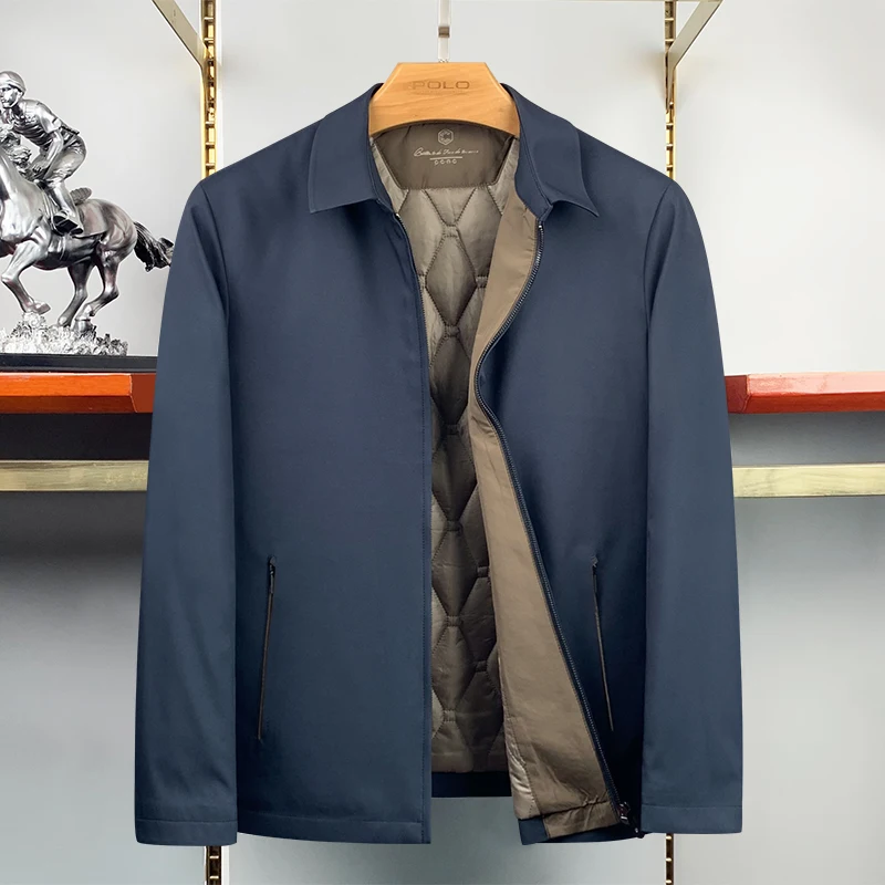 Warm Cotton Jaet for Men Casual Sle Collared Coat Mid-Year Dad Faion Pure Color Autumn Winter New Arrival Polyester Fiber
Warm Cotton Jaet for Men Casual Sle Collared Coat Mid-Year Dad Faion Pure Color Autumn Winter New Arrival Polyester Fiber
