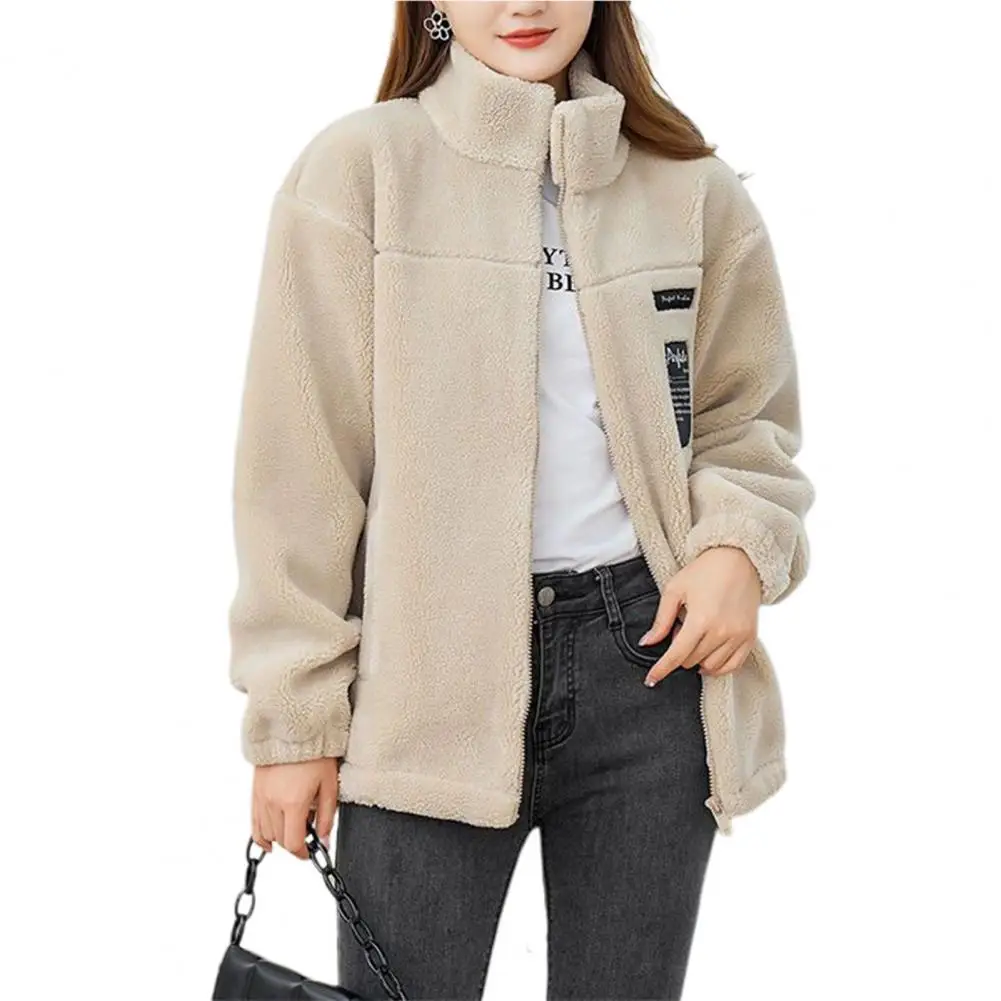 Man Women Plush Coat Polar Fleece Stand Collar Autumn Warm Couple Thick Top Daily Clothing 2023
Man Women Plush Coat Polar Fleece Stand Collar Autumn Warm Couple Thick Top Daily Clothing 2023