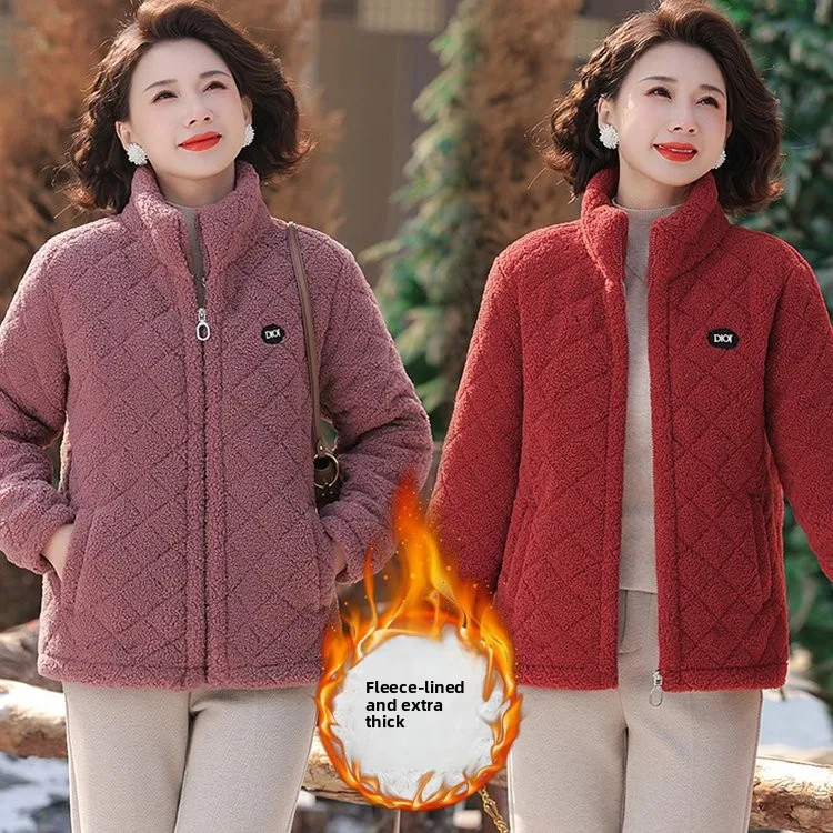 Утепленная хлопковая куртка для женщин, зимняя теплая куртка на молнии с воротником-стойкой, на флисовой подкладке, модная осенне-зимняя одежда для мам.
Утепленная хлопковая куртка для женщин, зимняя теплая куртка на молнии с воротником-стойкой, на флисовой подкладке, модная осенне-зимняя одежда для мам.