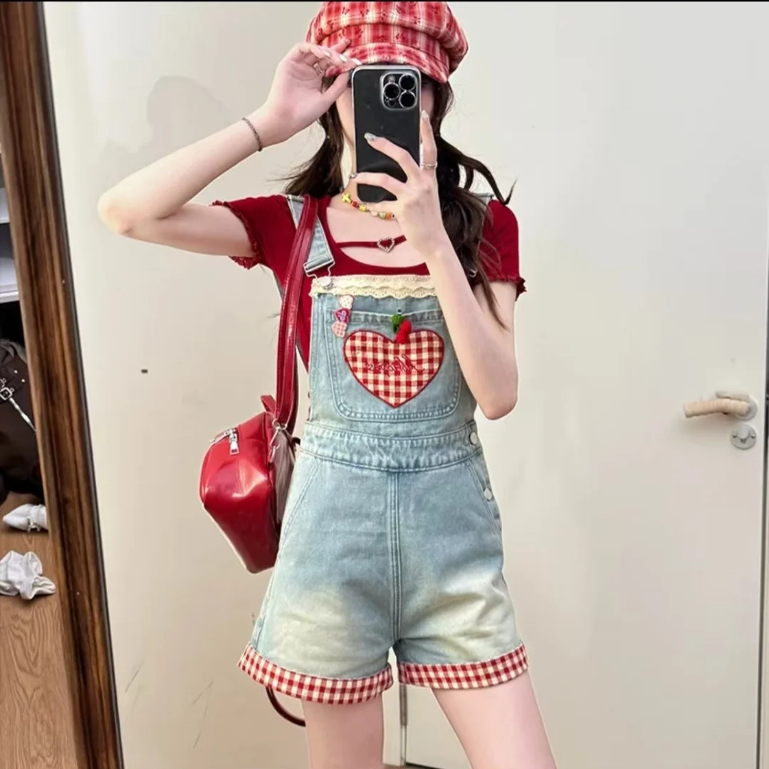 Летние тонкие джинсовые комбинезоны с клубничным узором, женские свободные прямые джинсы, длинные брюки с высокой талией, повседневные брюки
Летние тонкие джинсовые комбинезоны с клубничным узором, женские свободные прямые джинсы, длинные брюки с высокой талией, повседневные брюки