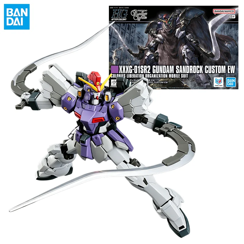 Bandai HG 1/144 Gundam Sandrock Custom EW Endless Waltz Plastic Model Kit Snap-fit Assembly with Heat Shotels Anti-Beam Cloak
Bandai HG 1/144 Gundam Sandrock Custom EW Endless Waltz Plastic Model Kit Snap-fit Assembly with Heat Shotels Anti-Beam Cloak