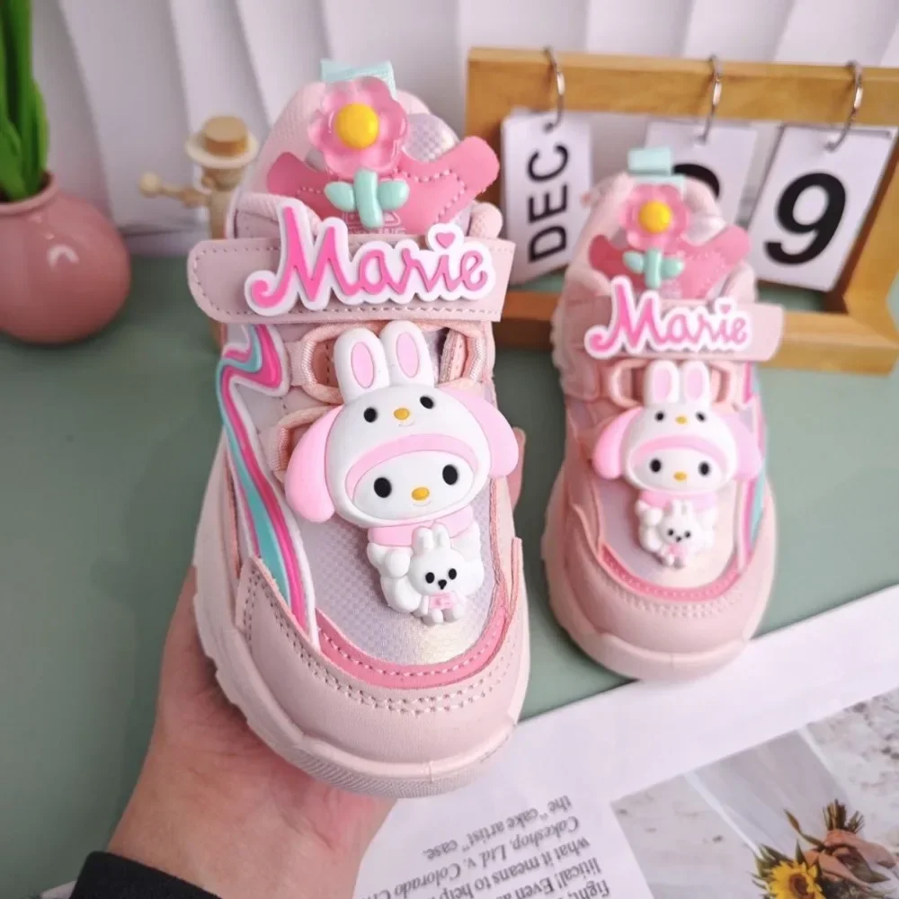 Sweet Kawaii Anime Sanrio Ins Fashion Casual Shoes Cute Cartoon Children My Melody Sports Sneakers Lovely Gifts for Kids
Sweet Kawaii Anime Sanrio Ins Fashion Casual Shoes Cute Cartoon Children My Melody Sports Sneakers Lovely Gifts for Kids