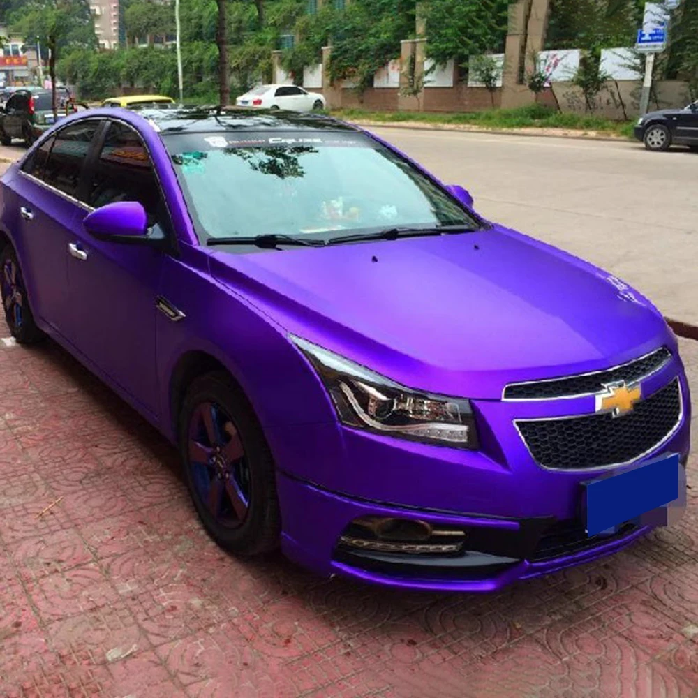 ICE FILM PURPLE Car Wrap Vinyl Full Rolls 152x18000cm Solvent Polyacrylate Fabric Car Vinyl Matt Chrome Decals Sticker Purple
ICE FILM PURPLE Car Wrap Vinyl Full Rolls 152x18000cm Solvent Polyacrylate Fabric Car Vinyl Matt Chrome Decals Sticker Purple