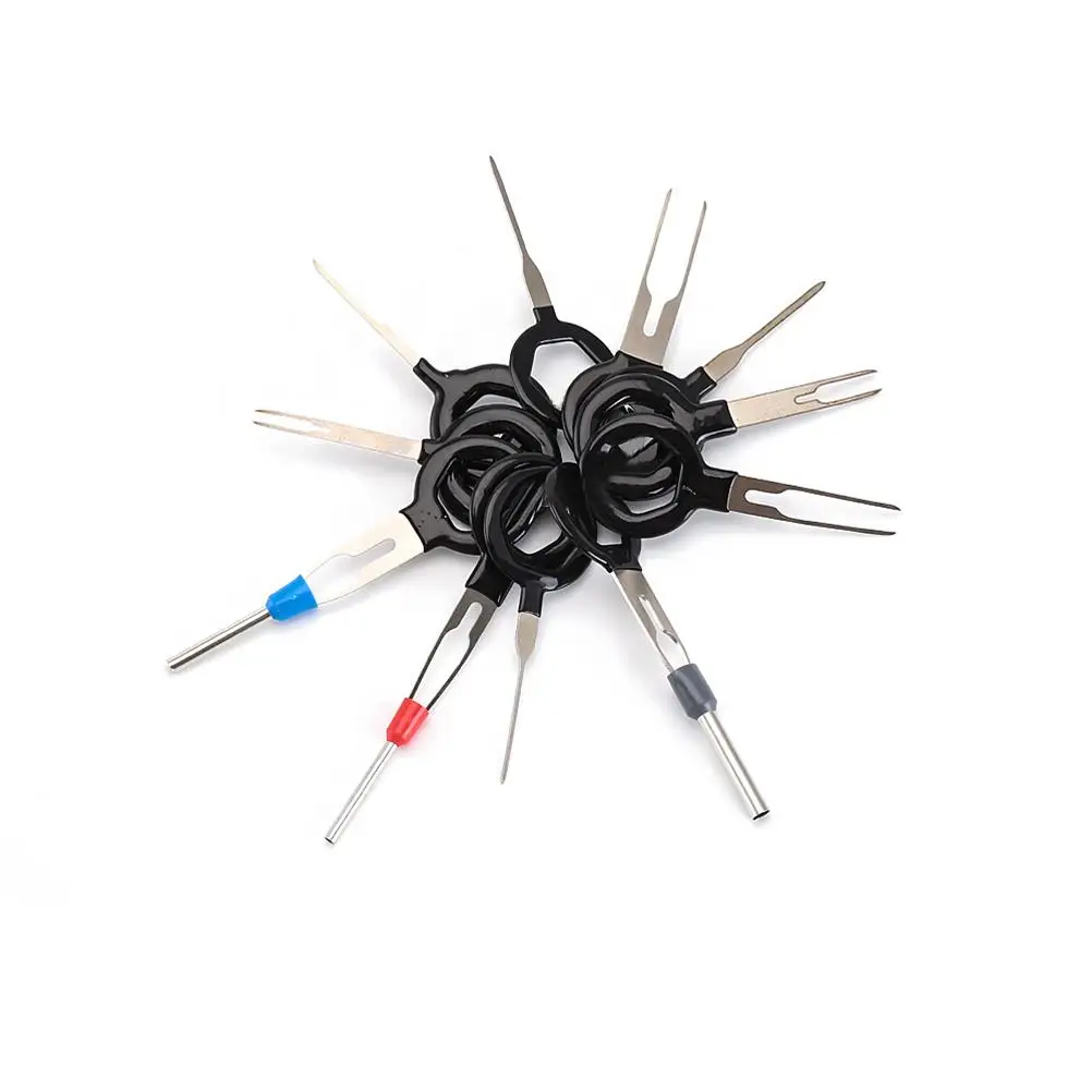 11pcs Pin Extractor Tools for Automotive Connector Terminals Needle Remove Tool High Quality Carbon Steel Rubber Coating
11pcs Pin Extractor Tools for Automotive Connector Terminals Needle Remove Tool High Quality Carbon Steel Rubber Coating
