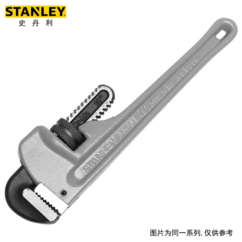 STANLEY 84-451-23 Aluminum alloy pipe pliers pipe wrench multi-function dual-purpose pipe pliers water pump pliers 10 inches
STANLEY 84-451-23 Aluminum alloy pipe pliers pipe wrench multi-function dual-purpose pipe pliers water pump pliers 10 inches