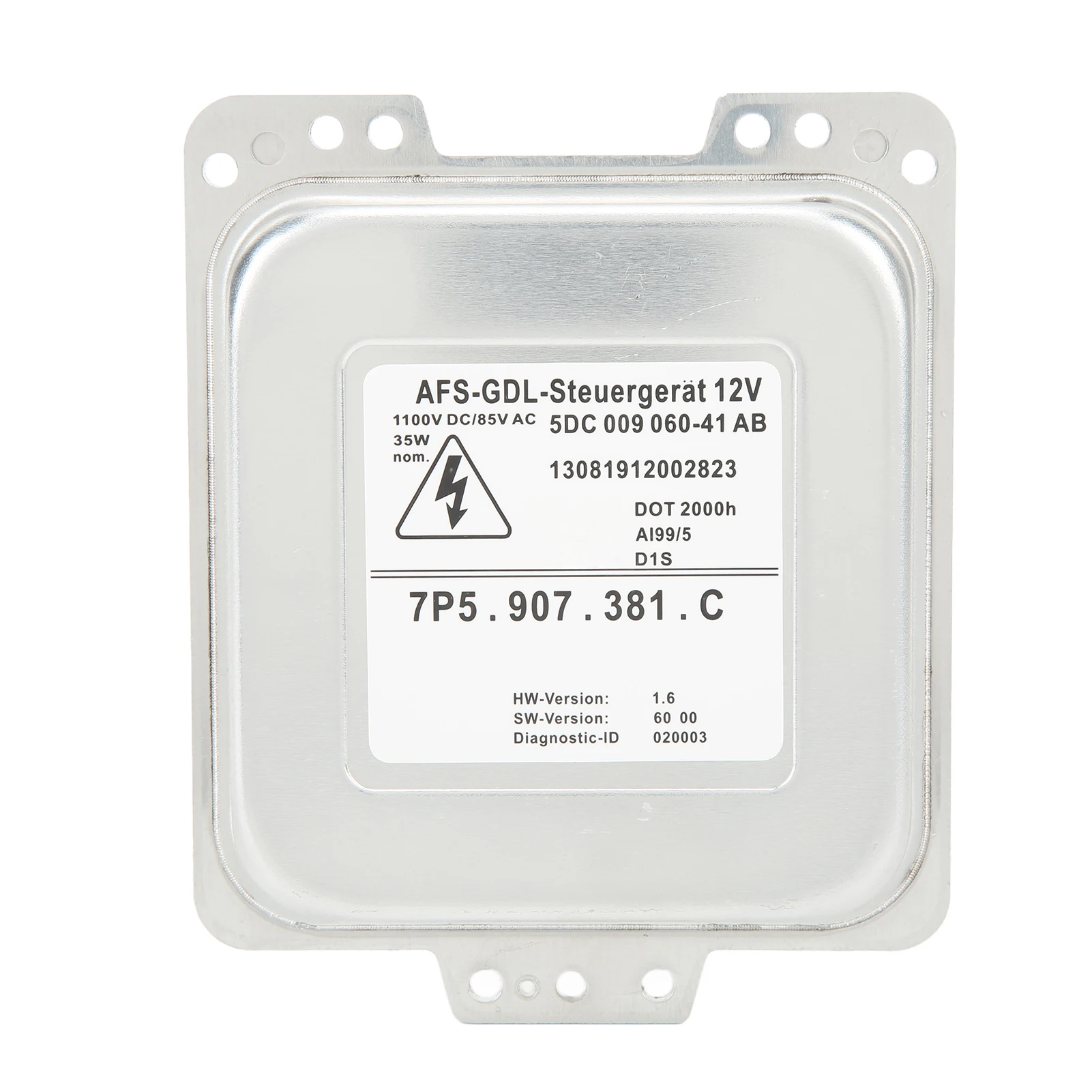 Балласт ксеноновых фар D1S Модуль балласта фар XENON 7P5907381C Замена передней левой и правой для Cayenne 2010-2014 гг.
Балласт ксеноновых фар D1S Модуль балласта фар XENON 7P5907381C Замена передней левой и правой для Cayenne 2010-2014 гг.