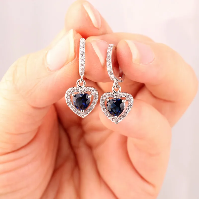 Love Heart Pink Zircon Earrings 925 Silver Fine Jewely Mother Day Gifts Earrings Ladies Fine Jewelry X-mas Halloween Thanksgive
Love Heart Pink Zircon Earrings 925 Silver Fine Jewely Mother Day Gifts Earrings Ladies Fine Jewelry X-mas Halloween Thanksgive