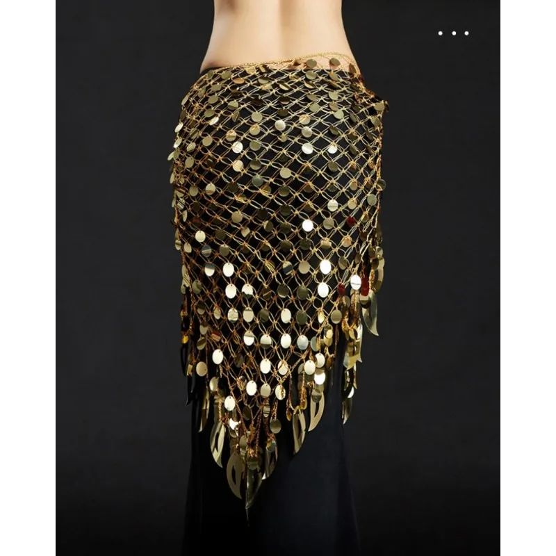 THEEPER Belly Dance Sequin Triangle Hip Scarf Waist Belt Professional Oriental Dance Costume Accessory for Dance Halloween Party
THEEPER Belly Dance Sequin Triangle Hip Scarf Waist Belt Professional Oriental Dance Costume Accessory for Dance Halloween Party