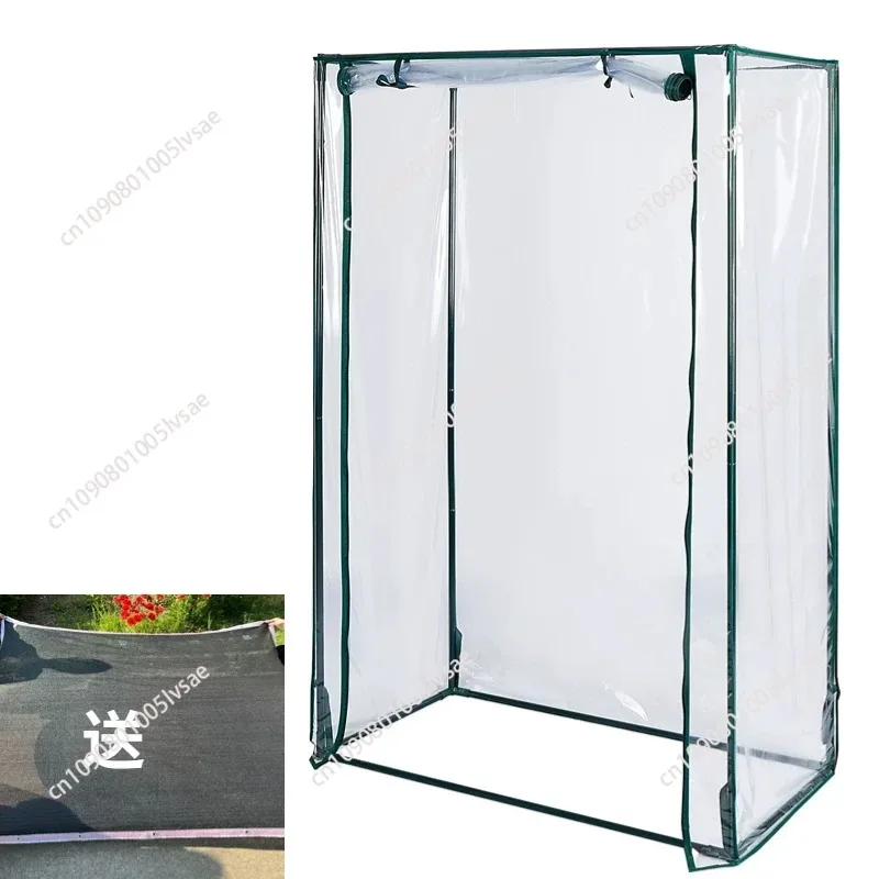 Portable Greenhouse Cover Anti-UV Waterproof PVC Plant Cover Tomato Plants Garden Tent Greenhouse (Without Iron Stand)
Portable Greenhouse Cover Anti-UV Waterproof PVC Plant Cover Tomato Plants Garden Tent Greenhouse (Without Iron Stand)