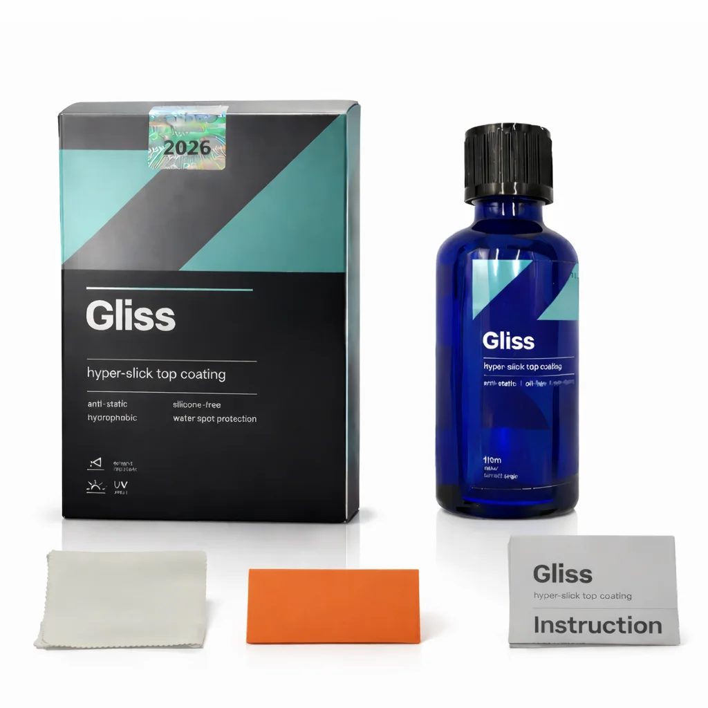 CAR CQUARTZ Gliss Original Ceramic Coating 50ml Kit for Cars Hyper Smooth Hydrophobic Nano Top-Coat with Microfiber Applicators
CAR CQUARTZ Gliss Original Ceramic Coating 50ml Kit for Cars Hyper Smooth Hydrophobic Nano Top-Coat with Microfiber Applicators