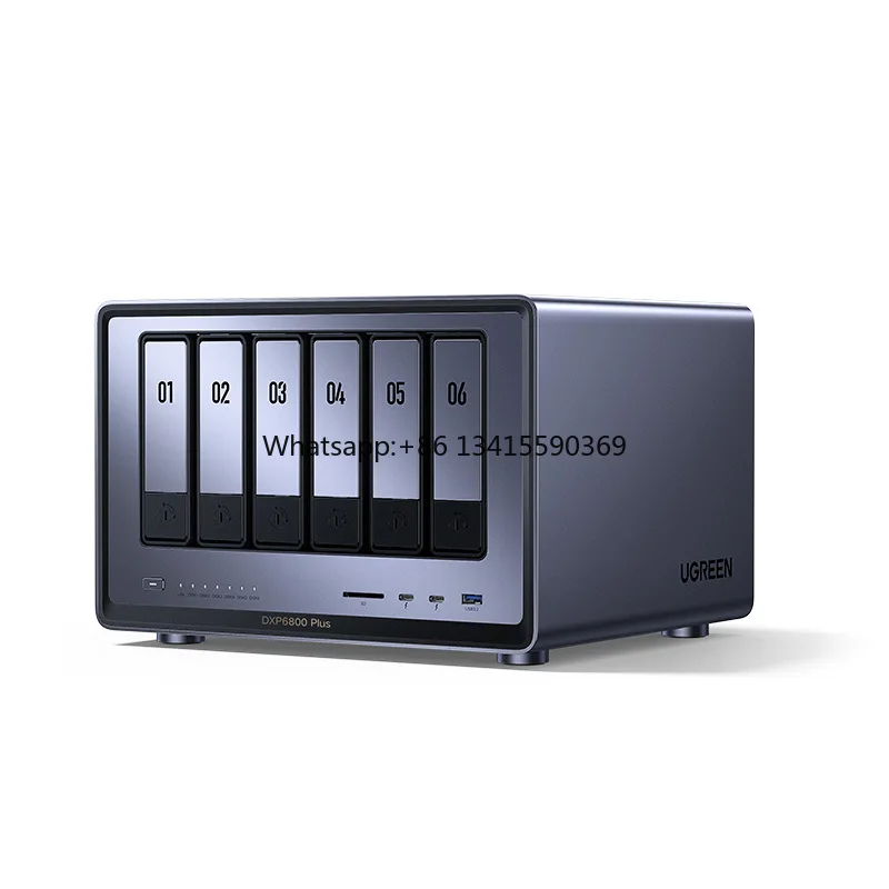 Ugreen DXP6800 plus 5-ядерный процессор NAS Gold 8505, 8 ГБ оперативной памяти DDR5, 128 ГБ SSD, 1*2,5 ГБ, 2 слота M.2 NVMe, 4K,
Ugreen DXP6800 plus 5-ядерный процессор NAS Gold 8505, 8 ГБ оперативной памяти DDR5, 128 ГБ SSD, 1*2,5 ГБ, 2 слота M.2 NVMe, 4K,