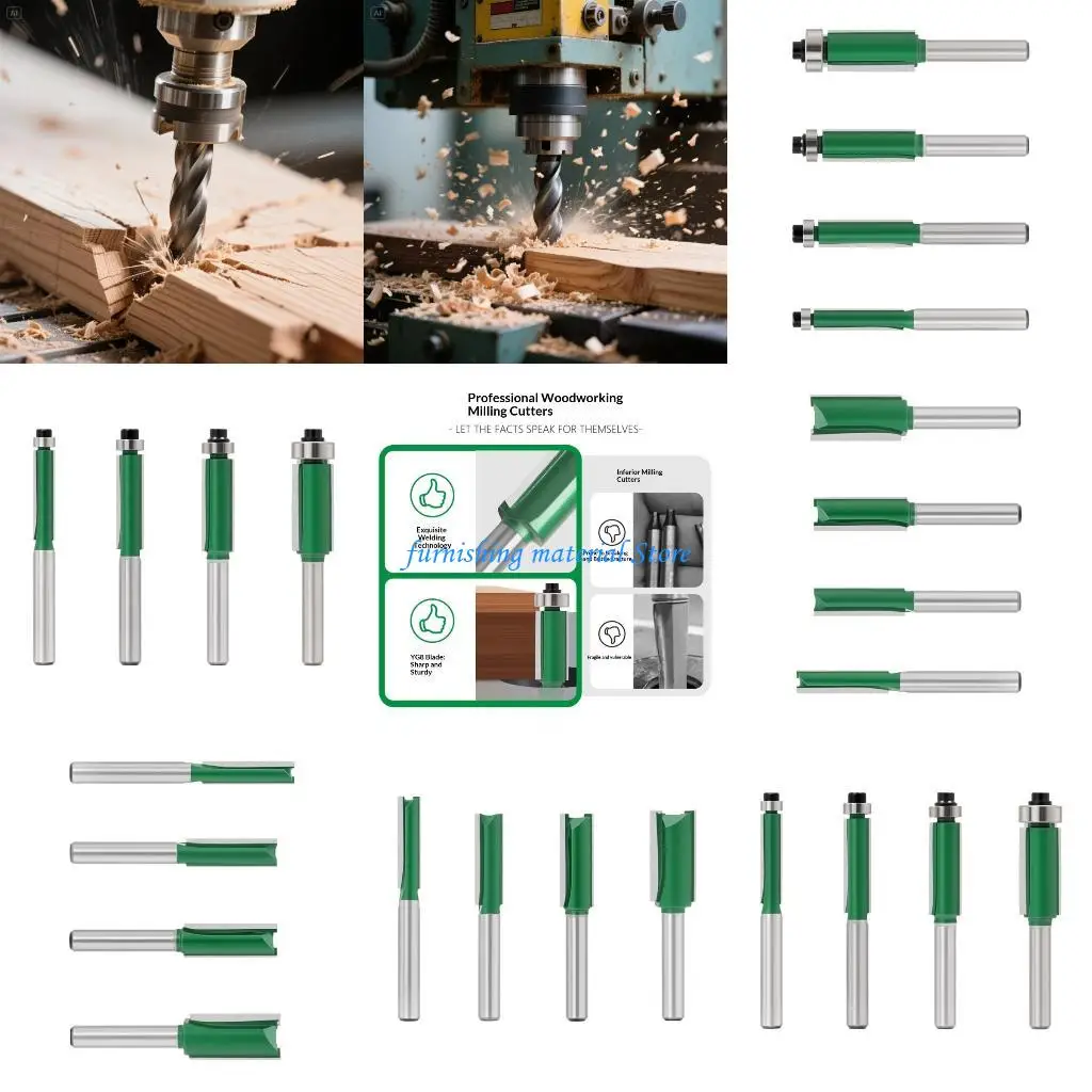 Y5GD Stable Carbides Trimming Bit with 1/4Inch Shank Efficient Material Cutting Projects
Y5GD Stable Carbides Trimming Bit with 1/4Inch Shank Efficient Material Cutting Projects