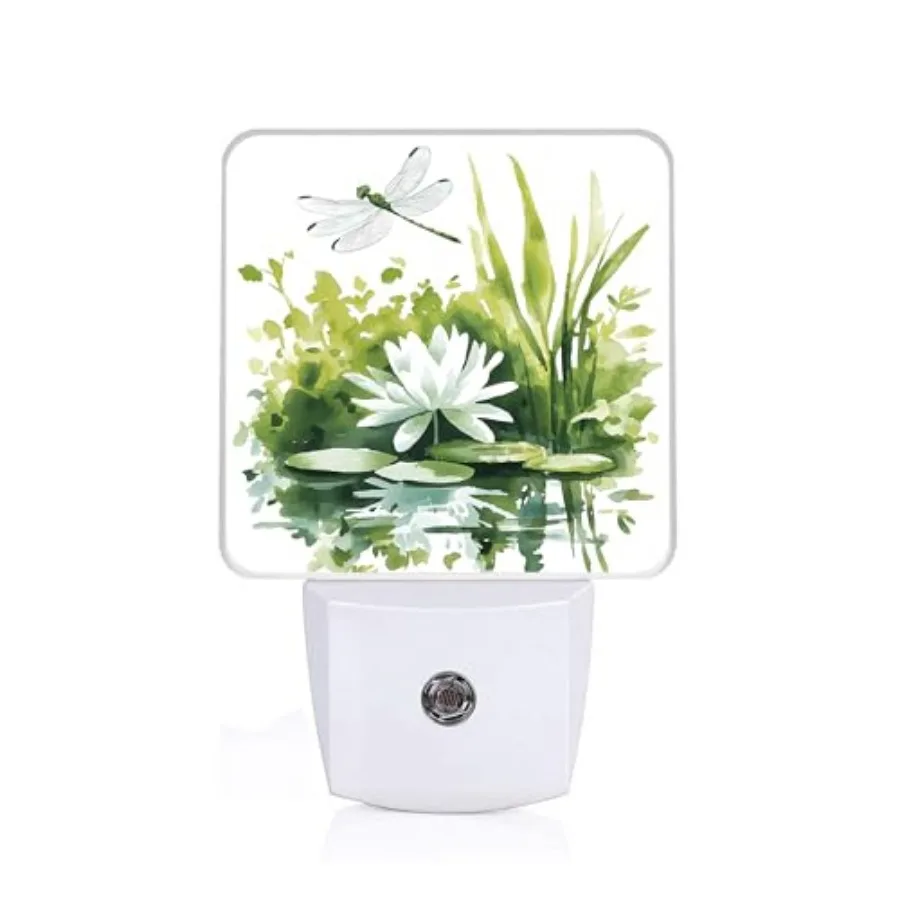 Night Light, White Floral Plug-in Night Lights with Dusk-to-Dawn Sensor for Bedroom, Bathroom and Living Room Sleep Friendly la
Night Light, White Floral Plug-in Night Lights with Dusk-to-Dawn Sensor for Bedroom, Bathroom and Living Room Sleep Friendly la
