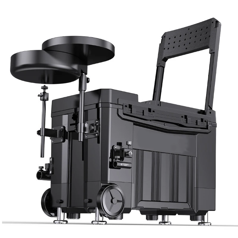 Multifunctional Fishing Tackle Box with Seat Large Capacity Folding Tackle Box with Tray
Multifunctional Fishing Tackle Box with Seat Large Capacity Folding Tackle Box with Tray