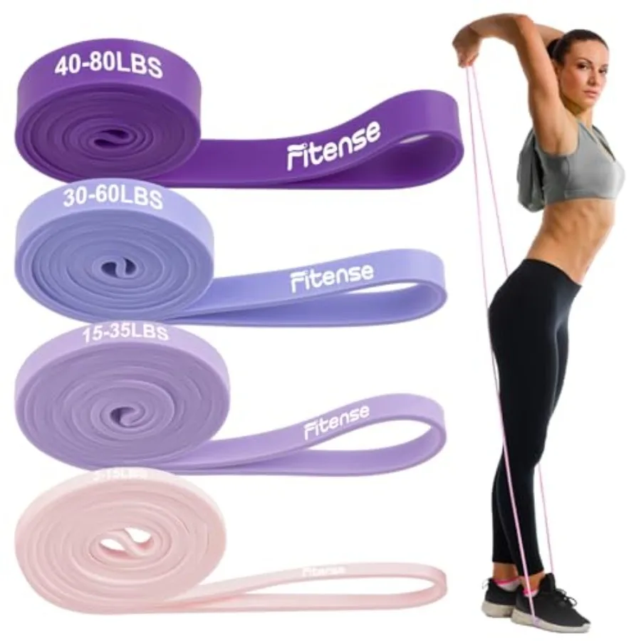 Resistance Bands Set - Pull Up Bands for Men Women, Exercise Bands Resistance with Door Anchor, Training Poster and Pouch for B
Resistance Bands Set - Pull Up Bands for Men Women, Exercise Bands Resistance with Door Anchor, Training Poster and Pouch for B