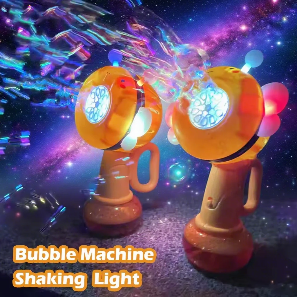 Электрическая автоматическая машина для мыльных пузырей Dancing Bee: генератор пузырей, мыльный пистолет, игрушка для вечеринок на открытом воздухе, подарок для детей
Электрическая автоматическая машина для мыльных пузырей Dancing Bee: генератор пузырей, мыльный пистолет, игрушка для вечеринок на открытом воздухе, подарок для детей