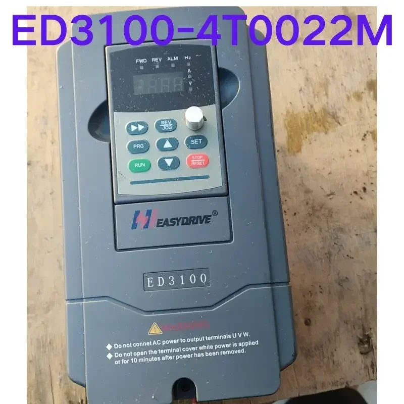 Second-hand test OK Inverter ED3100-4T0022M
Second-hand test OK Inverter ED3100-4T0022M