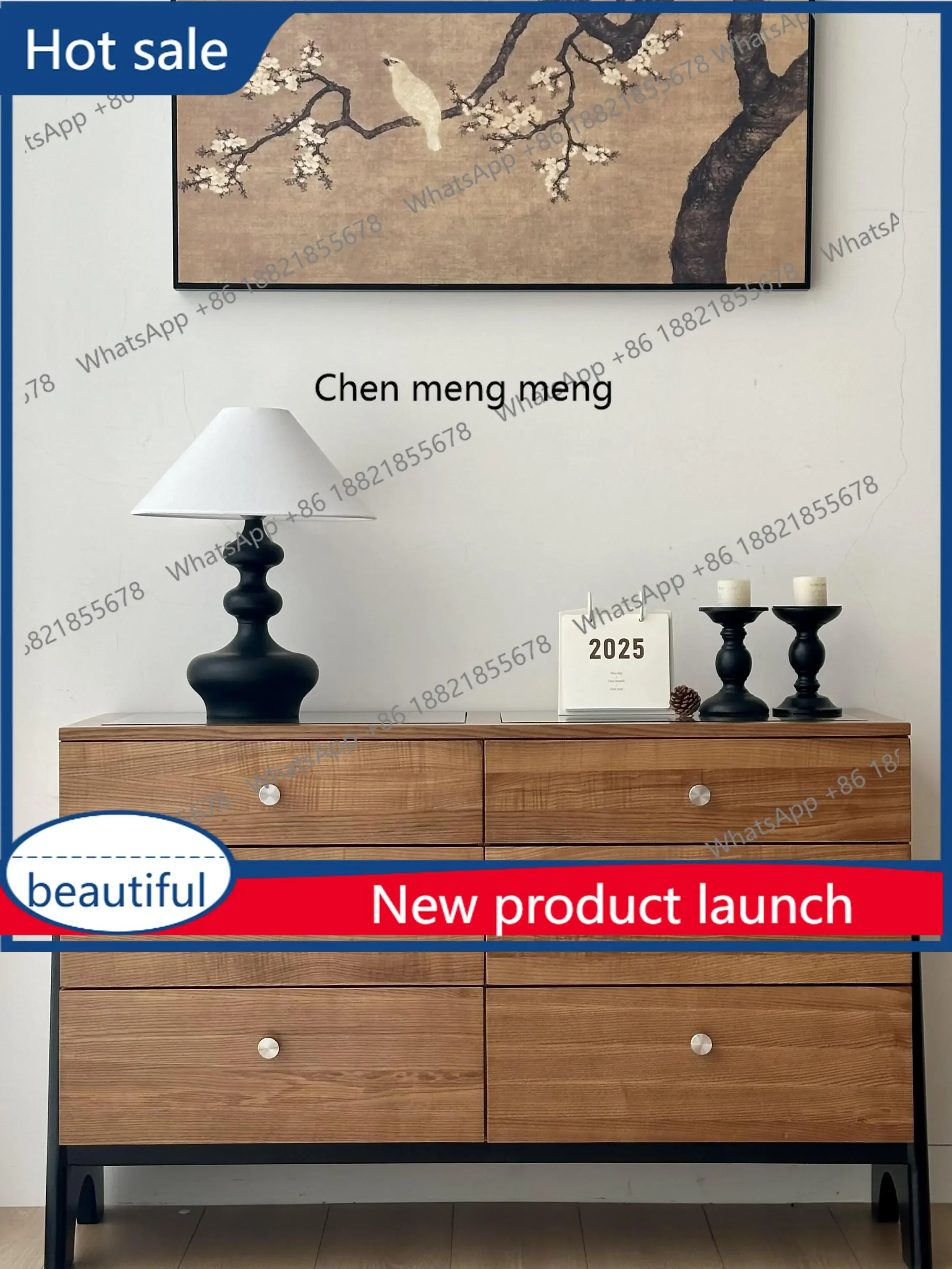 A6239 Medieval solid wood six-chest cabinet, retro drawer, bedroom storage, household dressing, display storage, entrance cabine
A6239 Medieval solid wood six-chest cabinet, retro drawer, bedroom storage, household dressing, display storage, entrance cabine
