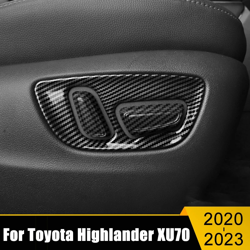 Аксессуары для стайлинга автомобиля для Toyota Highlander XU70 Kluger 2020 2021 2022 ABS, карбоновый переключатель регулировки сиденья автомобиля, накладки на к...
Аксессуары для стайлинга автомобиля для Toyota Highlander XU70 Kluger 2020 2021 2022 ABS, карбоновый переключатель регулировки сиденья автомобиля, накладки на к...