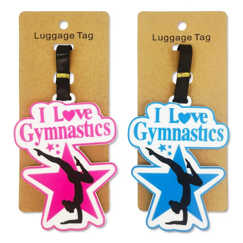 Free ShippingGymnastics Luggage Tags for Suitcases 2-Pack Cute Silicone Luggage Tag with Name ID Card Funny Suitcase Label
Free ShippingGymnastics Luggage Tags for Suitcases 2-Pack Cute Silicone Luggage Tag with Name ID Card Funny Suitcase Label