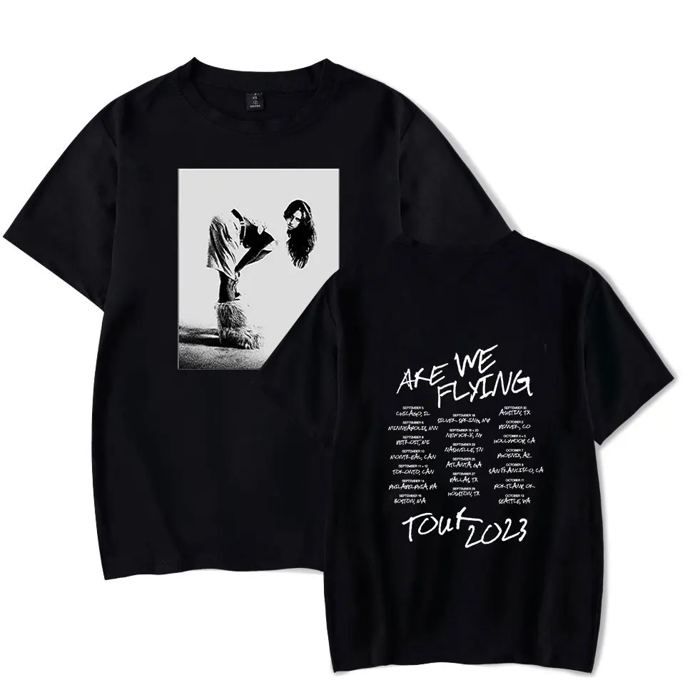 Camiseta de manga curta unissex, Tate McRae estamos voando Tour impressão camiseta, estilo casual streetwear, moda
Camiseta de manga curta unissex, Tate McRae estamos voando Tour impressão camiseta, estilo casual streetwear, moda