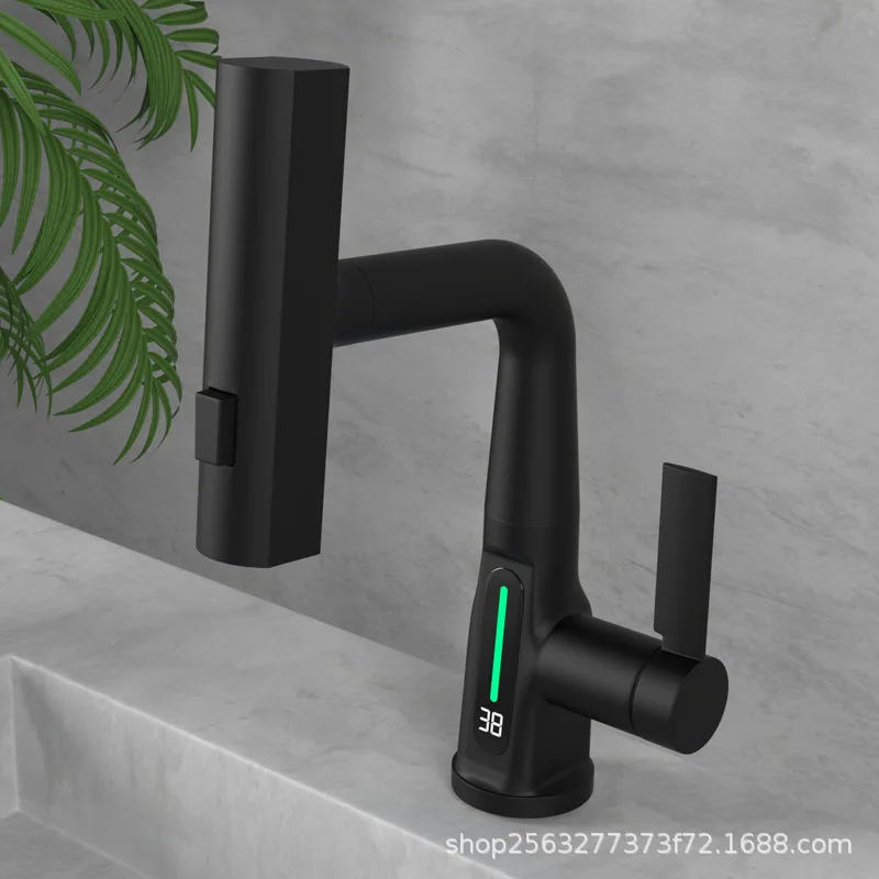 Home decoration kitchen facilities, kitchen faucet with LED digital display, 3 types of faucets
Home decoration kitchen facilities, kitchen faucet with LED digital display, 3 types of faucets